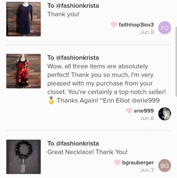 SAVE $10 ON YOUR 1ST PURCHASE / THANKS TO ALL MY BUYERS, FOLLOWERS, AND SHARERS! - Picture 6 of 10